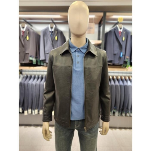 브렌우드 세이브존03 볼더레더 나빠 엠보 양가죽 트러커 BR-AQUDX26-231