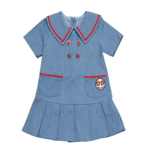 프렌치캣 청해지 주름 원피스 (Q32DAO070)