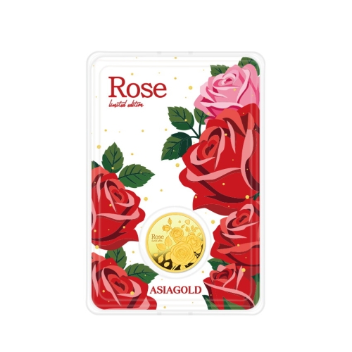아시아골드  장미 골드코인 3.75g