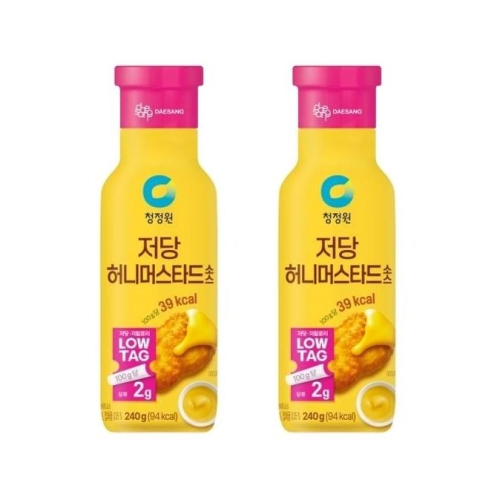 청정원 저당 허니 머스타드 소스 240g