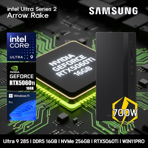삼성전자 데스크탑 Tower DM500THZ-Z9ADB RTX5060TiS Win11Pro