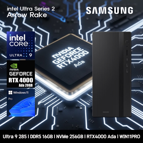 삼성전자 데스크탑 Tower DM500THZ-Z9ADB RTX4000 Ada Win11Pro