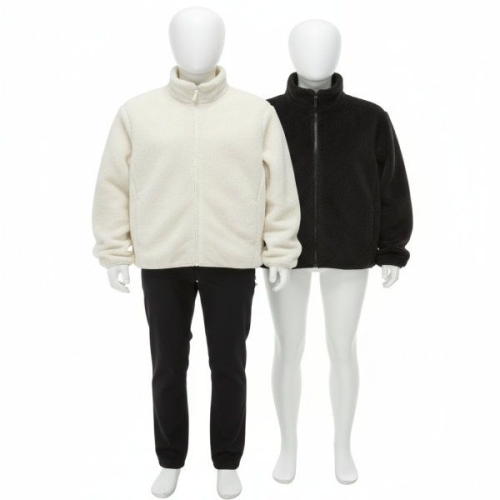 스파오 베이직 퍼플리스 집업_SPFZG11C01 621796