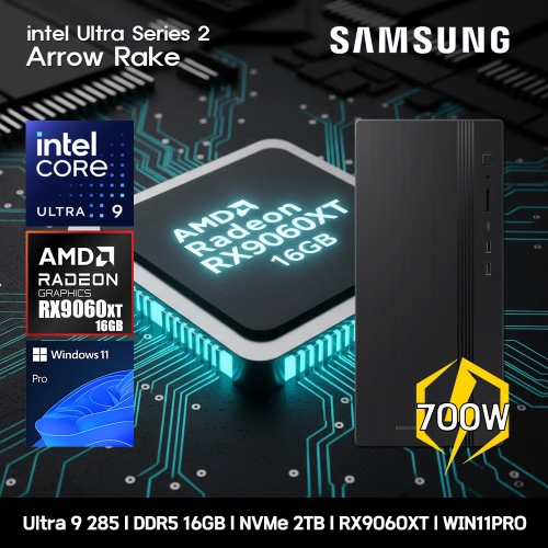 삼성전자 데스크탑 Tower DM500THZ-Z9ADV RX9060XTS Win11Pro