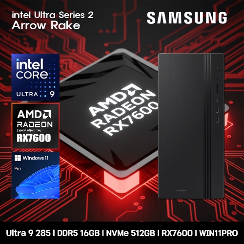 삼성전자 데스크탑 Tower DM500THZ-Z9ADD RX7600 Win11Pro