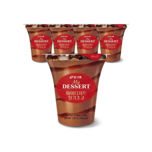 빙그레  마이디저트 딸기초코 아이스크림 220ml