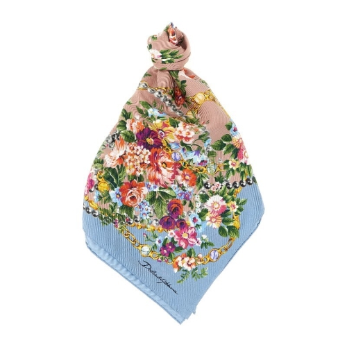 돌체앤가바나 Dolce Gabbana 플로럴 프린트 스카프 FN090RGDDLH HF5XK T