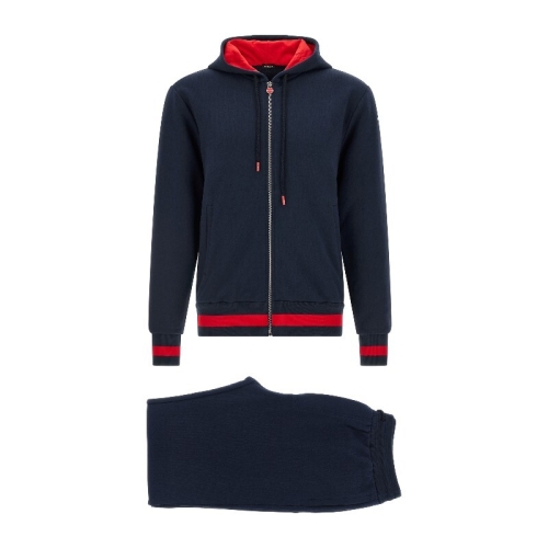 키톤 콘트라스트 로고 자수 코튼 트랙수트 UMJ00260 2000