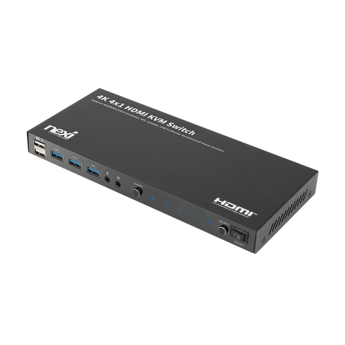 리버네트워크 NEXI NX1663 4포트 HDMI KVM 스위치