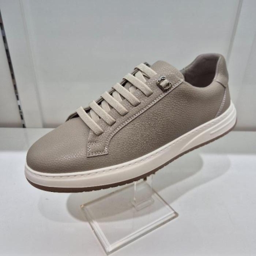 엘칸토 HC11 소가죽 남성 스니커즈 Q8X1U6T1349