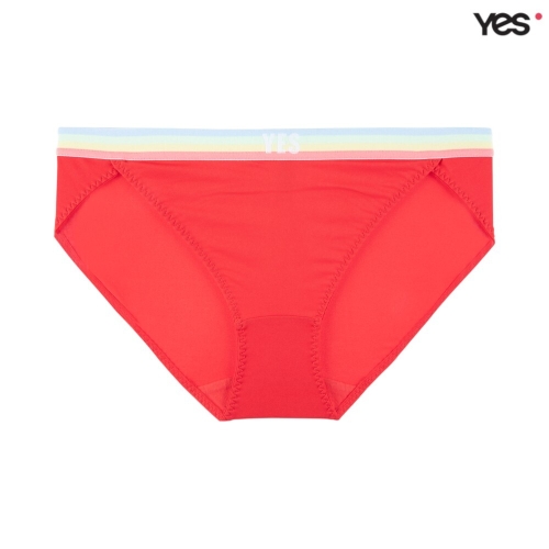 YES 속옷 레인보우 레드 비키니라인 삼각팬티 YSWPY613