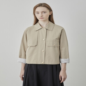 올리비아로렌 숏 트렌치 점퍼 VVCCL5S2261_ehwd