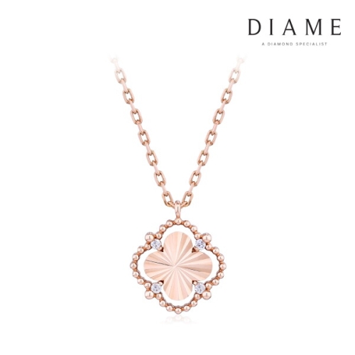 아미  다이 클레오파트라 18K골드 랩그로운 다이아몬드 목걸이 M FGDN1306WLAB