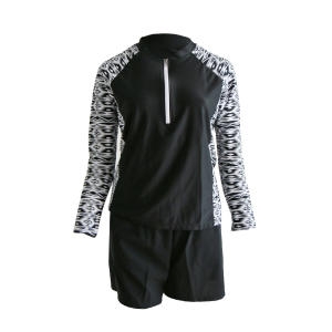 50대 여성 빅사이즈 래시가드 수영복 NS130