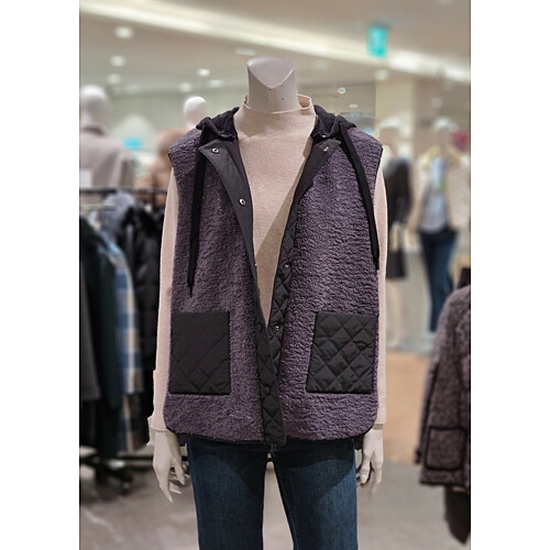 트리아나 MARIO소고 AL4VA05 루즈핏 니트조끼