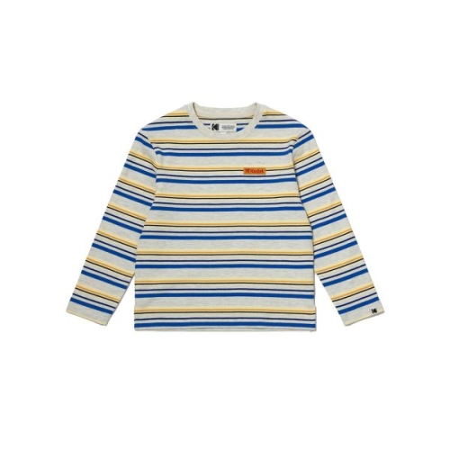 코닥 KIDS 레인보우 스트라이프 롱 슬리브 티셔츠 키즈 OATMEAL K5326LRL83OTM 514612