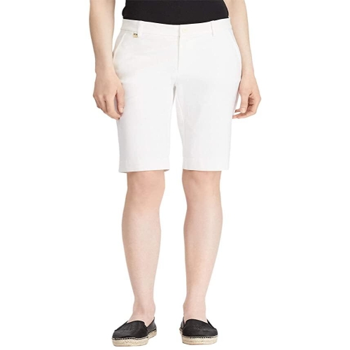폴로랄프로렌 Lauren Bi-Stretch 트윌 쇼트 화이트 6 11 화이트. 417797