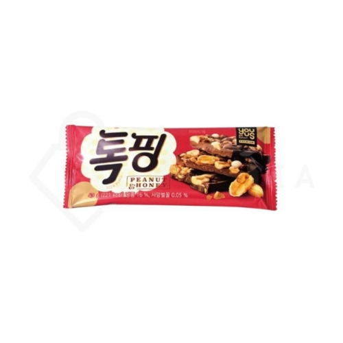 오리온  톡핑 피넛허니 43g