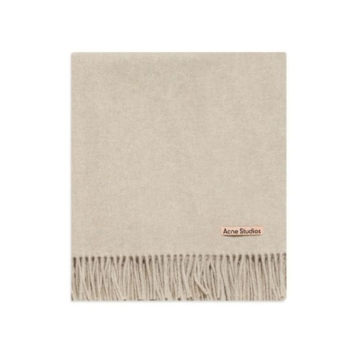 아크네스튜디오 아크네 시그니처 로고 울 머플러 오트밀 149068932