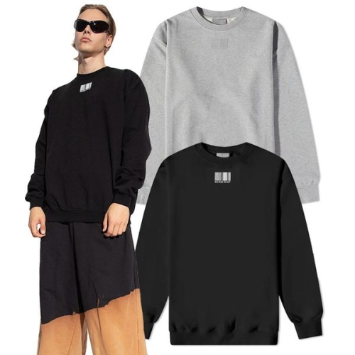 VETEMENTS 바코드 오버핏 맨투맨 40957111