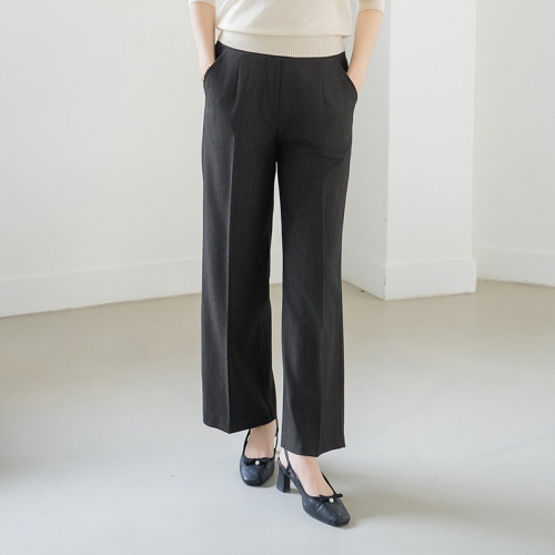 마담4060 엄마옷 게더밴딩데님팬츠 중년여성 데일리 바지 -RPN2603014