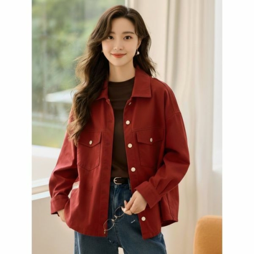 메이플 에이시크 투포켓 코튼 셔츠자켓 C26AJK210