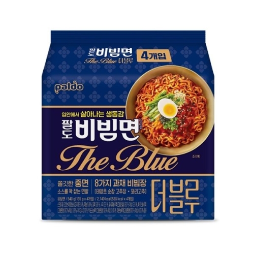 팔도  비빔면 더 블루 135g