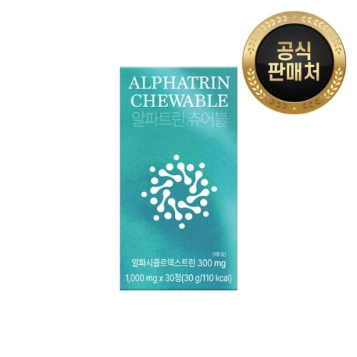 신비바이오 경성포유틴 알파트린 츄어블 30정