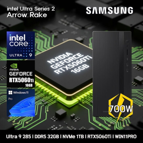 삼성전자 데스크탑 Tower DM500THZ-Z9ADT RTX5060TiS Win11Pro