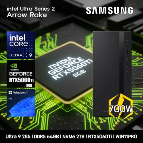 삼성전자 데스크탑 Tower DM500THZ-Z9ADV RTX5060Ti Win11Pro