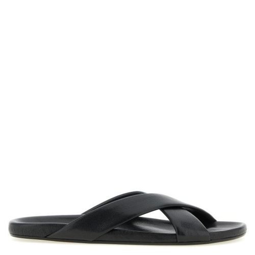 생로랑 샌들 860982AAF4C1000 Black