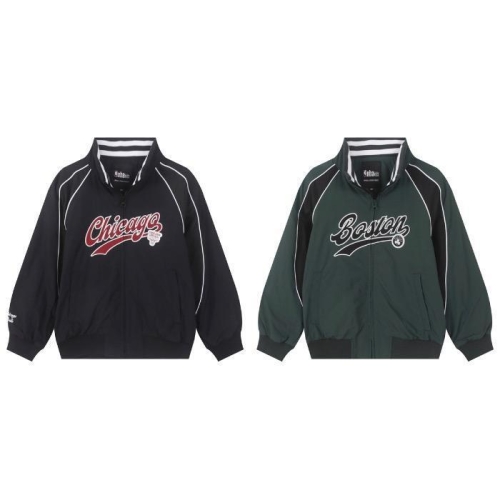 NBA 키즈 25년 가을 바람막이 CHI 팀로고 파이핑 점퍼 K253JP040P