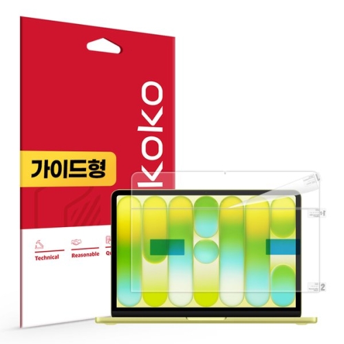 스코코  애플 2026 맥북네오13 A18 Pro 올레포빅 액정보호필름