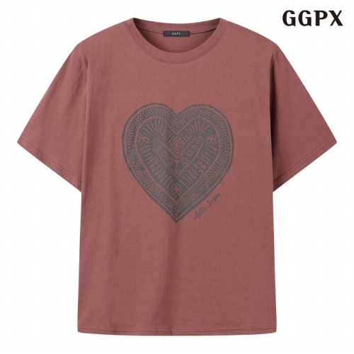 GGPX 여성 데일리 프린팅 라운드넥 반팔 티셔츠 GQALW009D