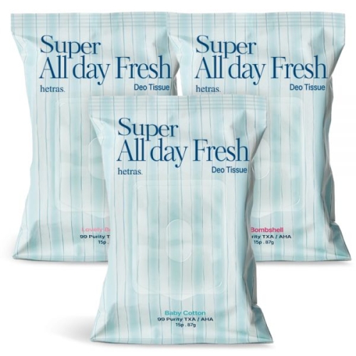 헤트라스 수퍼 올데이 프레쉬 데오티슈 15매