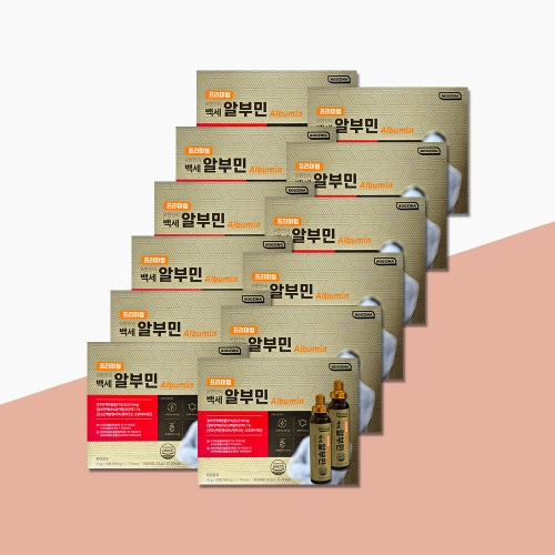 지케이라이프 프리미엄 오한진의 백세 알부민 33g 30병