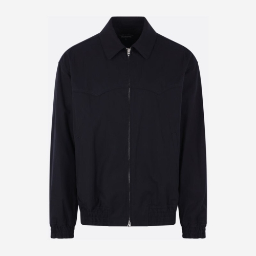 꼼데가르송 옴므 코튼 개버딘 더블 슬라이더 집업 재킷 HQJ007S26 2NAVY
