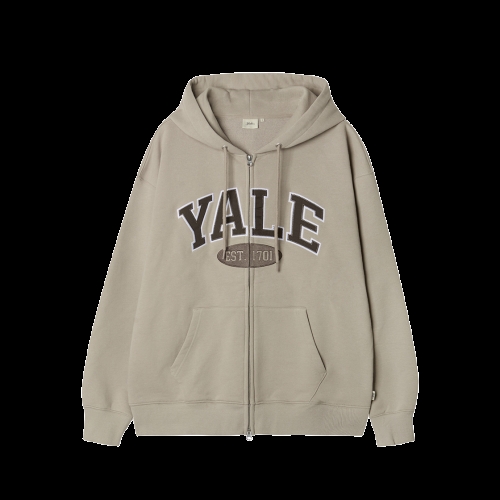 예일 Two-Tone Arch Hoodie Zip-Up Beige 투톤아치 후드집업 베이지 892629