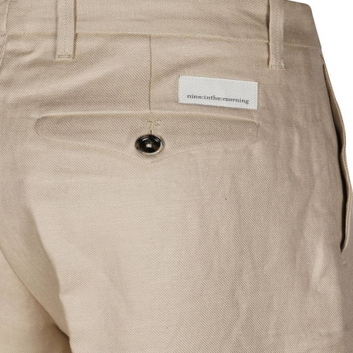 나인 인 더 모닝 트라우저 WITH 로고 NAL09V61SABBIA B0191975242