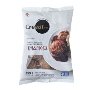 CJ제일제당  쉐프솔루션 함박스테이크 960g