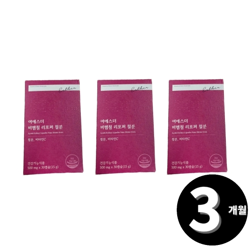 에스더포뮬러 비헴철 리포퍼 철분 30캡슐