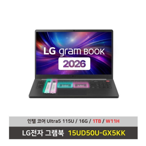 LG전자 그램북 15UD50U-GX5KK WIN11