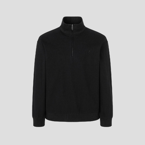 빈폴 남성 텍스처 쿼터집 긴소매 티셔츠 BC6241C675