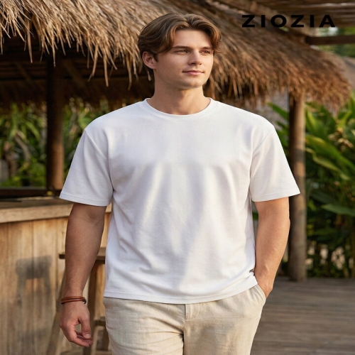 지오지아 사카리바 조직 반팔 티셔츠 ABE2TR1102