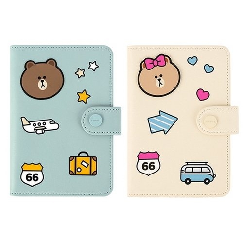 러브하우스  라인프렌즈 MINI JOURNEY NO SKIMMING PASSPORT MINI JOURNEY NO SKIMM..