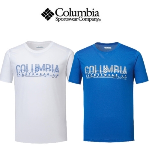 컬럼비아  남성 테크 트렉 스래픽 쇼트 슬리브 셔츠 AE1295