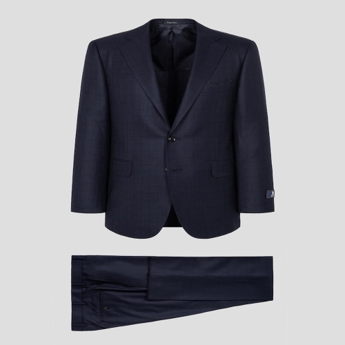 갤럭시 Prestige 울/실크 윈도우페인 레귤러핏 수트 세트 네이버 GA6101P01R PS00137758R