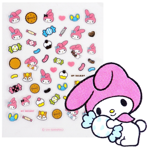 산리오 마이멜로디 프리티 네일 스티커