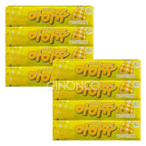 크라운제과  마이쮸 골드파인애플 44g