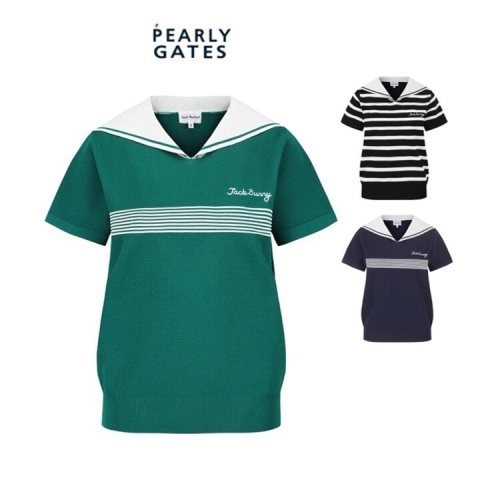 파리게이츠 잭바니 스트라이프 니트 521F2SWJ24_GN